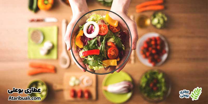 داشتن یک رژیم غذایی سالم
