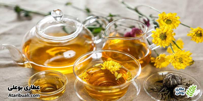 دمنوش گل داوودی