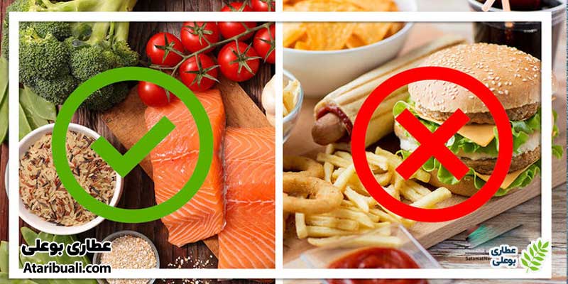 غذا‌های مفید و مضر برای کبد چرب