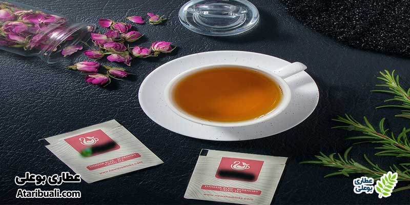 دمنوش رزماری و گل محمدی