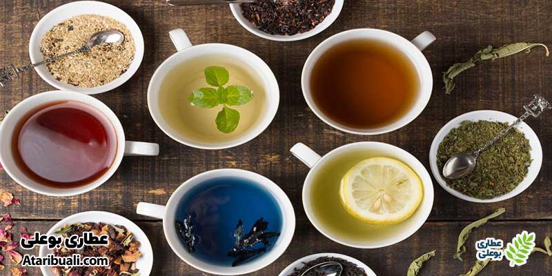 دمنوش‌ها برای دفع سریع سودا