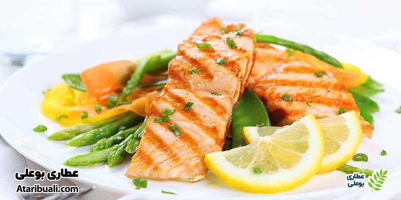 ماهی چرب برای پاکسازی کبد