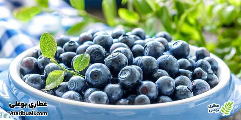 بلوبری و کرن بری برای پاکسازی کبد