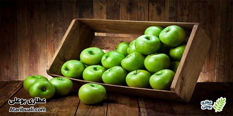 سیب سبز برای پاکسازی کبد