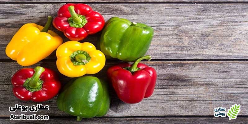 فلفل دلمه‌ای برای پاکسازی کبد
