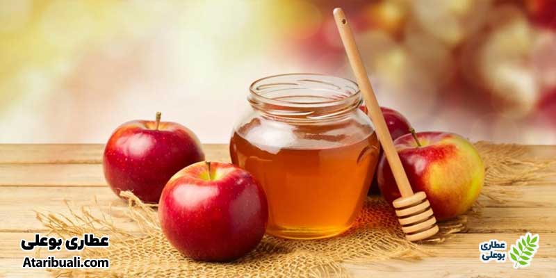 ماسک عسل و سیب برای درمان جوش صورت ناشی از کبد چرب