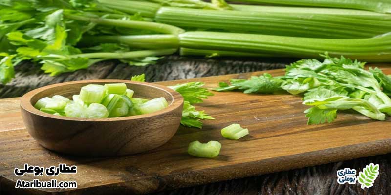 کرفس برای پاکسازی کبد