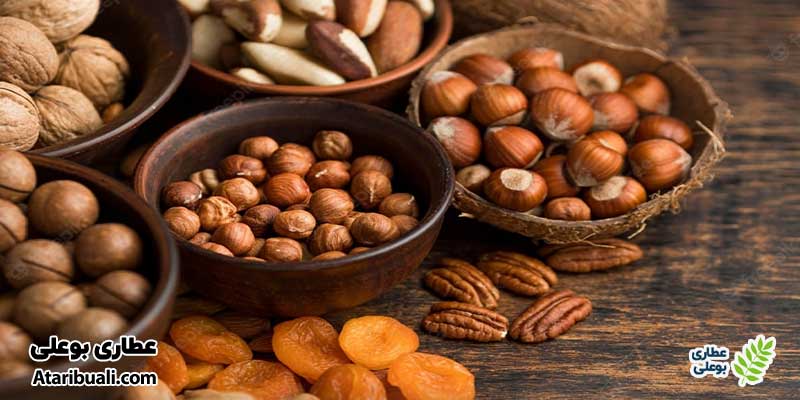 آجیل مفید برای کبد چرب