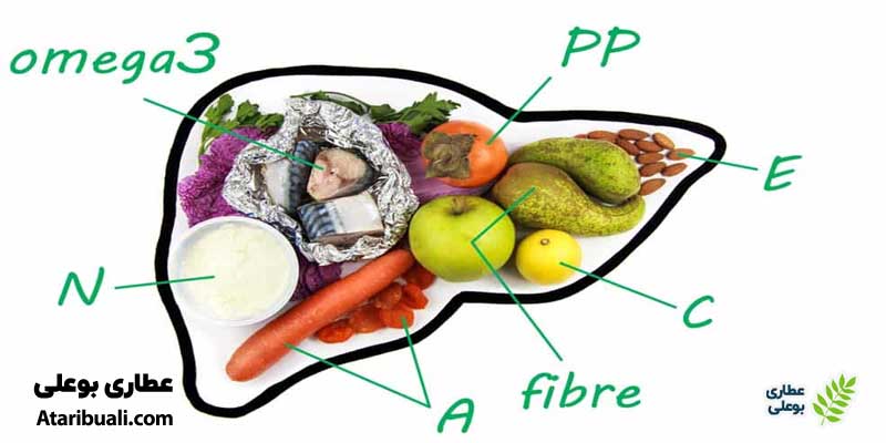  رژیم غذایی کبد چرب