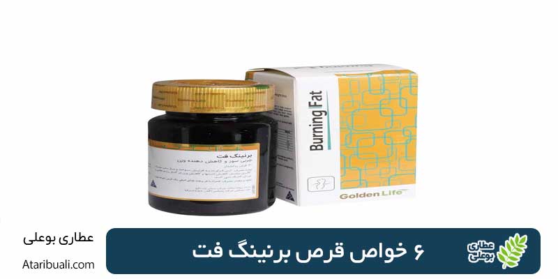 6 خواص قرص برنینگ فت
