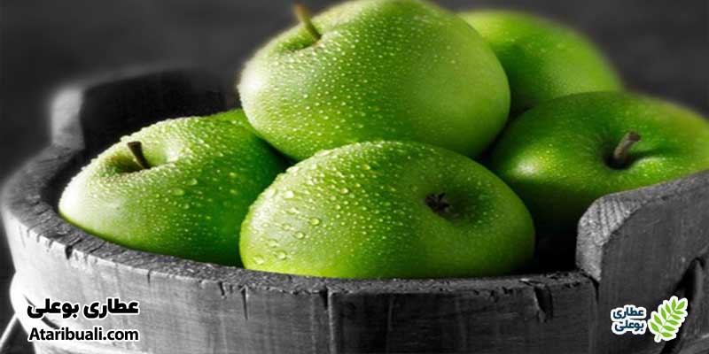 سیب سبز مفید برای کبد چرب