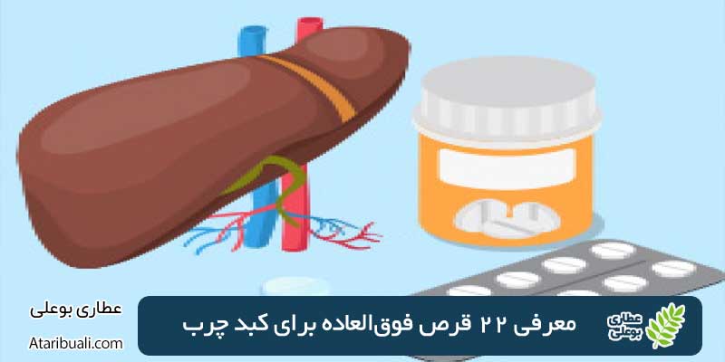معرفی 22 قرص فوق‌العاده برای کبد چرب