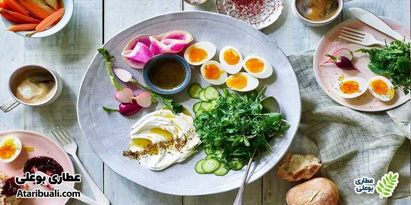 صبحانه مناسب برای کبد چرب