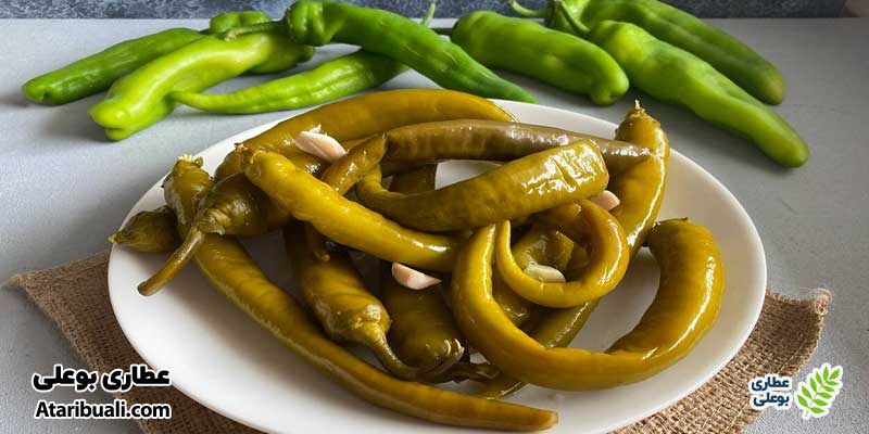 نحوه مصرف فلفل سبز تند در رژیم غذایی