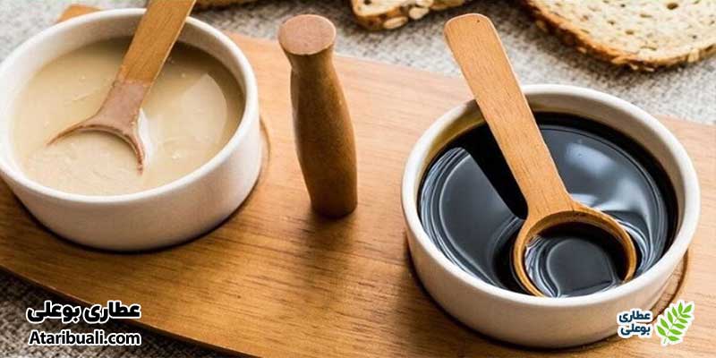 مصرف خرما همراه با ارده