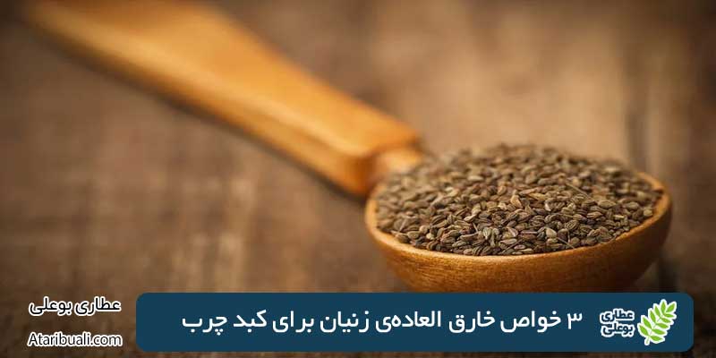 3 خواص خارق العاده‌ی زنیان برای کبد چرب